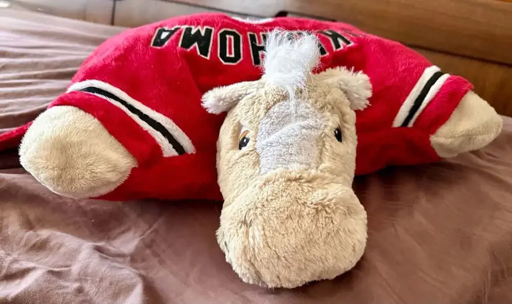 Pillow Pets NCAA University of Oklahoma Sooners Mascot Plush Pillow Toy